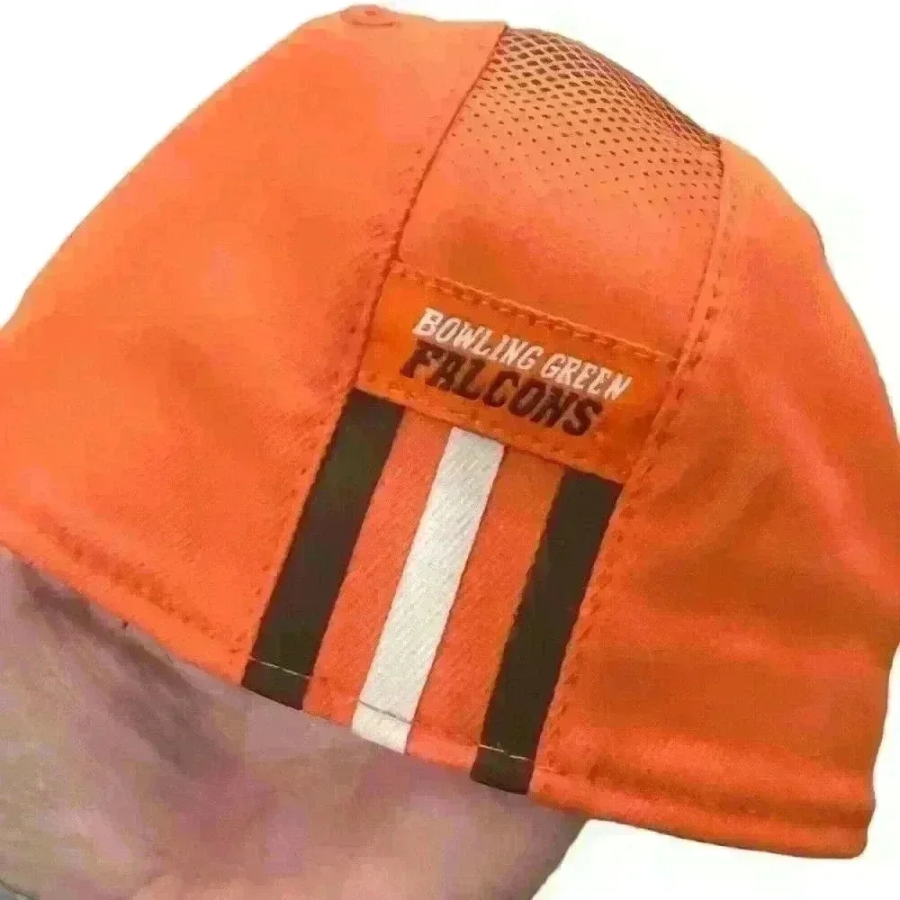 Adidas fitted Bowling Green Falcons baseball cap hat signed signature casual